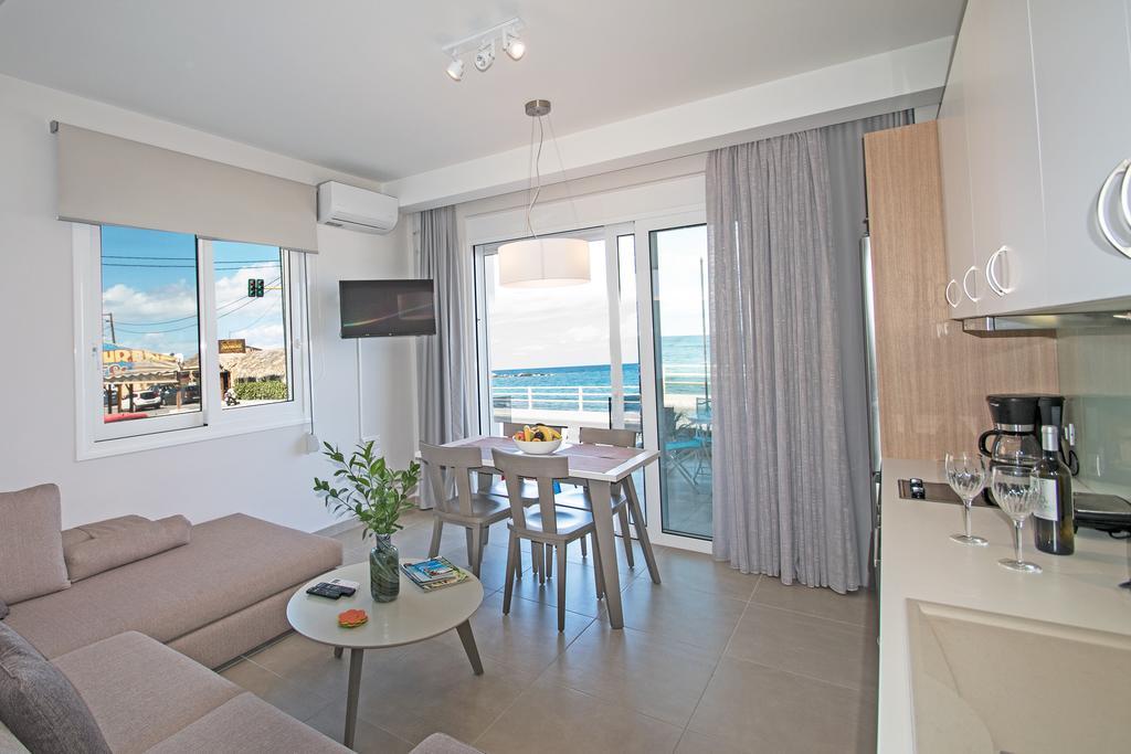 Sonja Beachfront Apartments Kato Daratso Exterior photo
