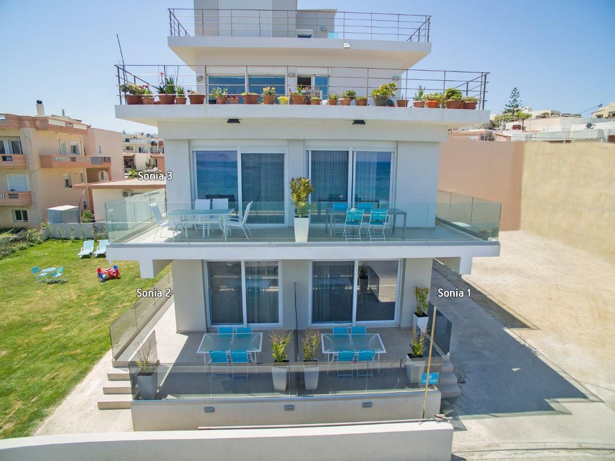 Sonja Beachfront Apartments Kato Daratso Exterior photo